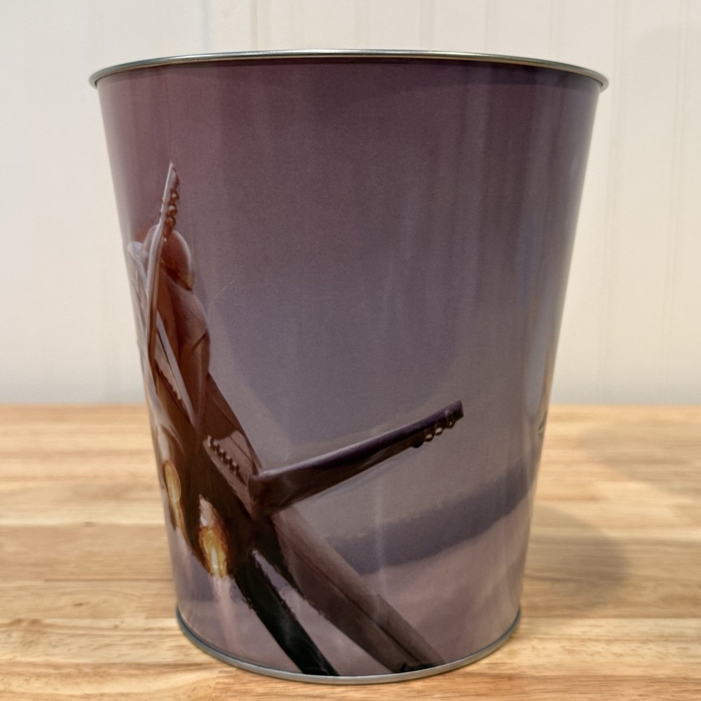 TOP GUN Maverick Movie Promo Tin Metal Golden Link 2020 Popcorn Bucket - Picture 4 of 8
